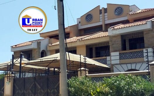 5 Bedroom Furnished Maisonette +SQ in Shanzu