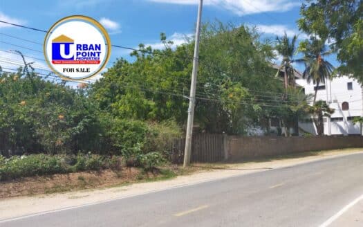 1 Acre prime plot bordering Nyali Reef Hotel