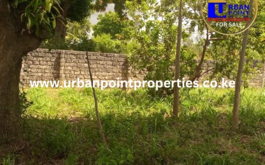 1/4acre plot in Mtwapa.