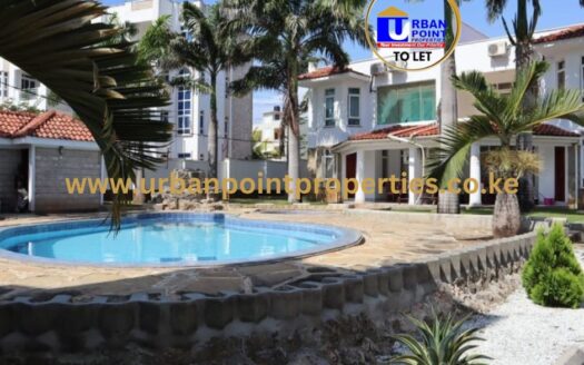 3 bedroom Masionette furnished, beach front in Nyali