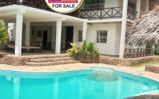 For Sale 5bedroom and 2 one bedroom guest wings Prime Property at Marine Park, Casuarina, Malindi